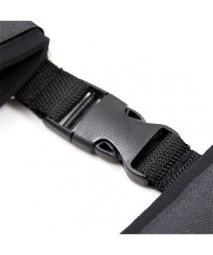 Esposas de Neopreno para Tobillos con Velcro Negro Esposas de Neopreno para Tobillos con Velcro Negro