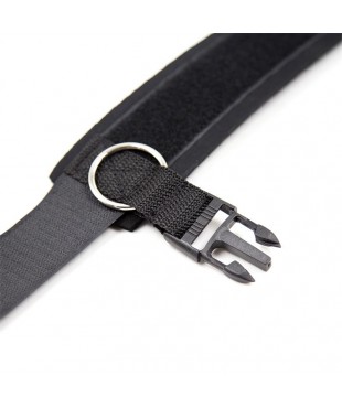 Esposas de Neopreno para Tobillos con Velcro Negro Esposas de Neopreno para Tobillos con Velcro Negro