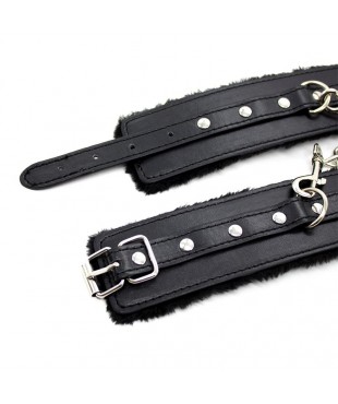Esposas para Tobillos con Interior Acolchado 35 cm Negro Esposas para Tobillos con Interior Acolchado 35 cm Negro