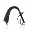 Flogger de Silicona con Mango con 6 Bolas 26 cm Negro