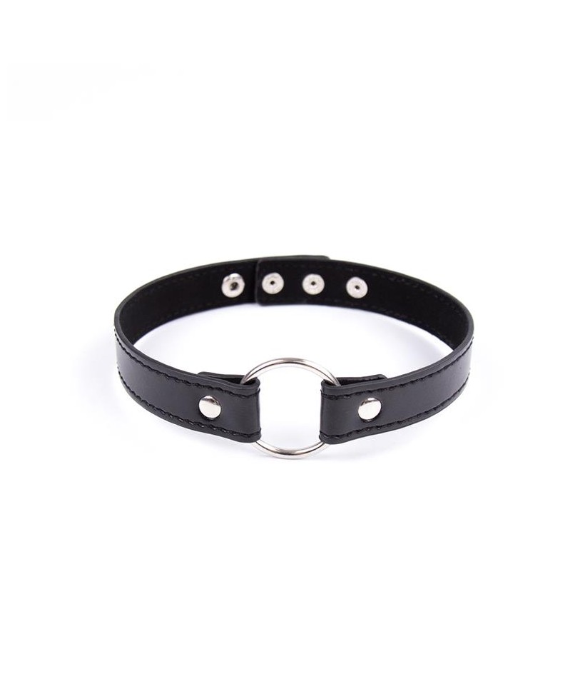 Collar con Aro Ajustable 382 cm Negro