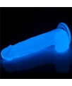 Dildo Lumino 75 Luz Azul