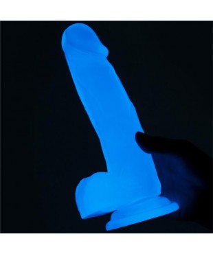 Dildo Lumino 75 Luz Azul Dildo Lumino 75 Luz Azul