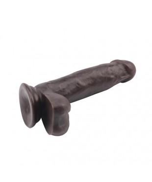 Dildo Dual Density Fashion Dude 178 x 4 cm Marron