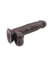 Dildo Dual Density Fashion Dude 178 x 4 cm Marron