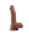 Dildo Dual Density Fashion Dude 205 x 45 cm Bronceado