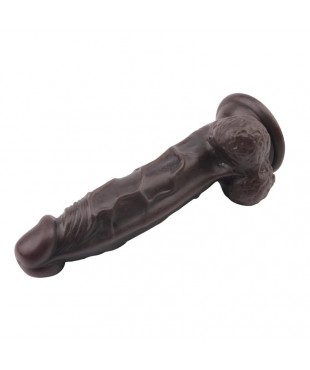 Dildo Dual Density Fashion Dude 21 x 41 cm Marron