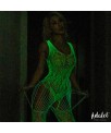 Beatrice Bodystocking Brilla en la Oscuridad Talla unica