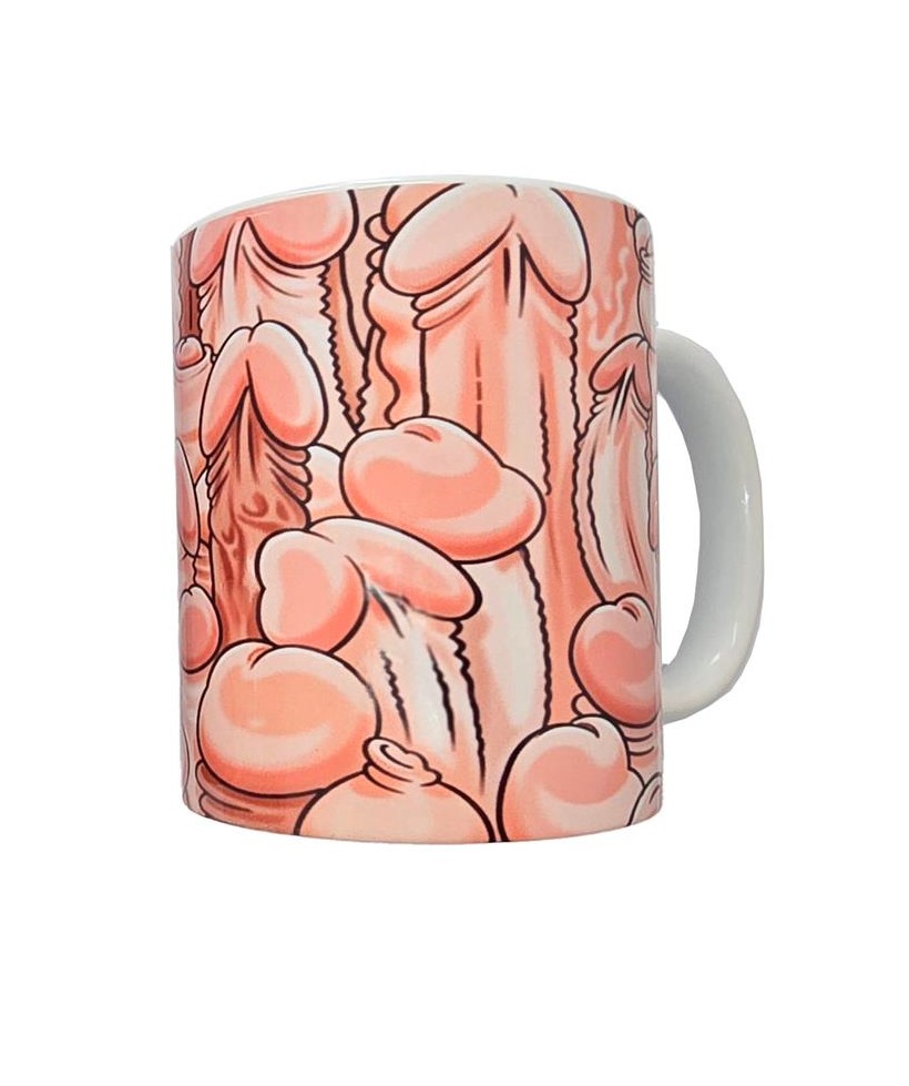 Taza Color Penes 370ml