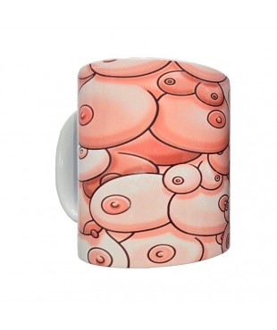 Taza Color Pechos 370ml