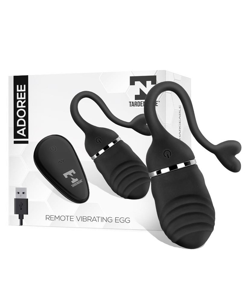 Adoree Huevo Vibrador USB Control Remoto USB Silicona
