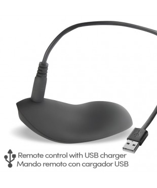 Adoree Huevo Vibrador USB Control Remoto USB Silicona