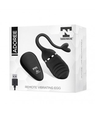 Adoree Huevo Vibrador USB Control Remoto USB Silicona