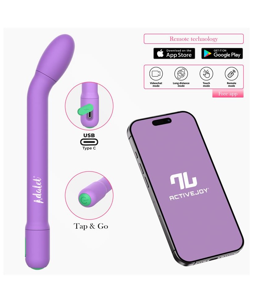 Gently Estimulador Punto G con APP Lavanda Gently Estimulador Punto G con APP Lavanda