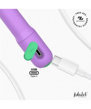 Gently Estimulador Punto G con APP Lavanda Gently Estimulador Punto G con APP Lavanda