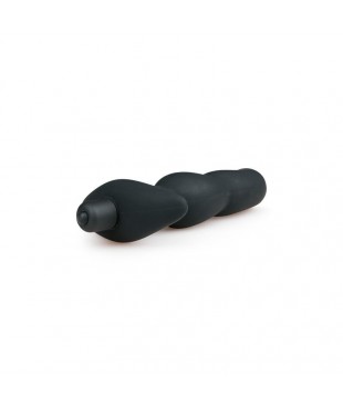 Vibrador Prostatico Silicona Negro Vibrador Prostatico Silicona Negro
