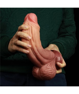 Dildo Nature King 10 Dual Layer