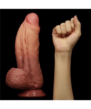 Dildo Nature King 10 Dual Layer