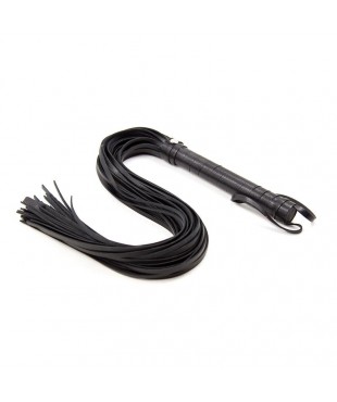 Flogger Mango de Metal 69 cm Negro
