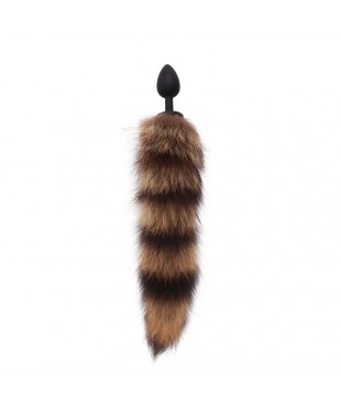Plug Anal con Cola de Pelo Foxy Anal Tail Plug