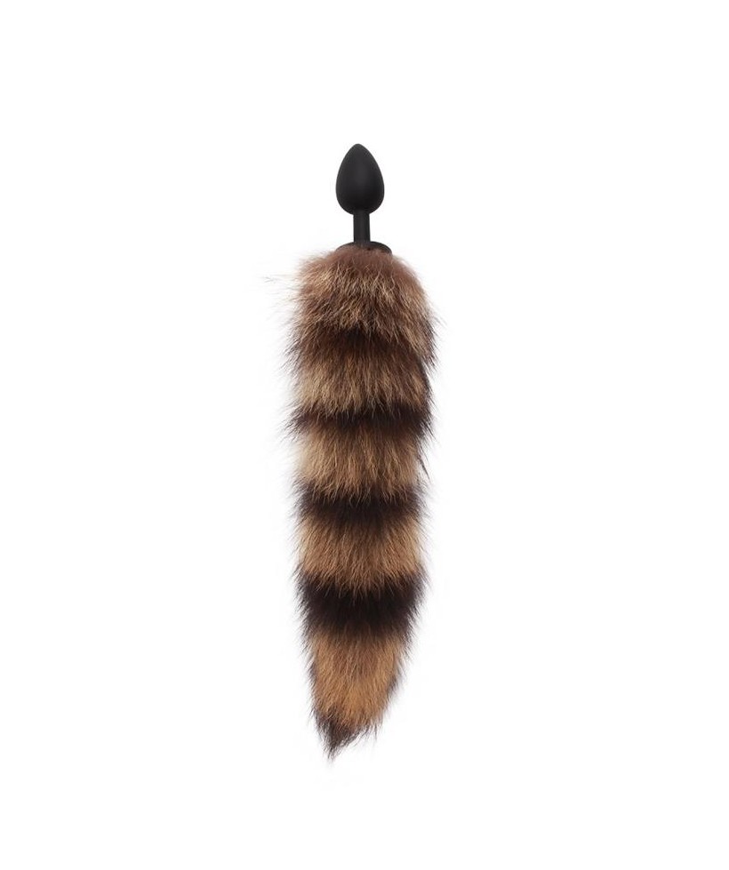 Plug Anal con Cola de Pelo Foxy Anal Tail Plug