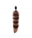 Plug Anal con Cola de Pelo Foxy Anal Tail Plug