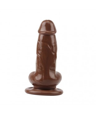 Dildo Jumbo Jack 6 con Vibracion marron Dildo Jumbo Jack 6 con Vibracion marron