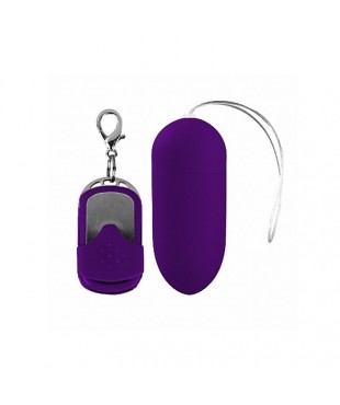 Huevo Vibrador con Control Remoto Dark Purple Huevo Vibrador con Control Remoto Dark Purple