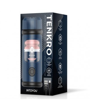 Tenkro Masturbador con Thrusting y Calor USB C