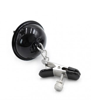 Pinzas para Pezones con Cascabeles Blanco Negro Pinzas para Pezones con Cascabeles Blanco Negro