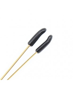 Pinzas para Pezones Metal Negro Dorado Pinzas para Pezones Metal Negro Dorado