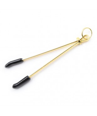 Pinzas para Pezones Metal Negro Dorado Pinzas para Pezones Metal Negro Dorado
