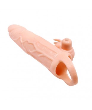 Brave Man Funda para el Pene con Vibracion 5cm