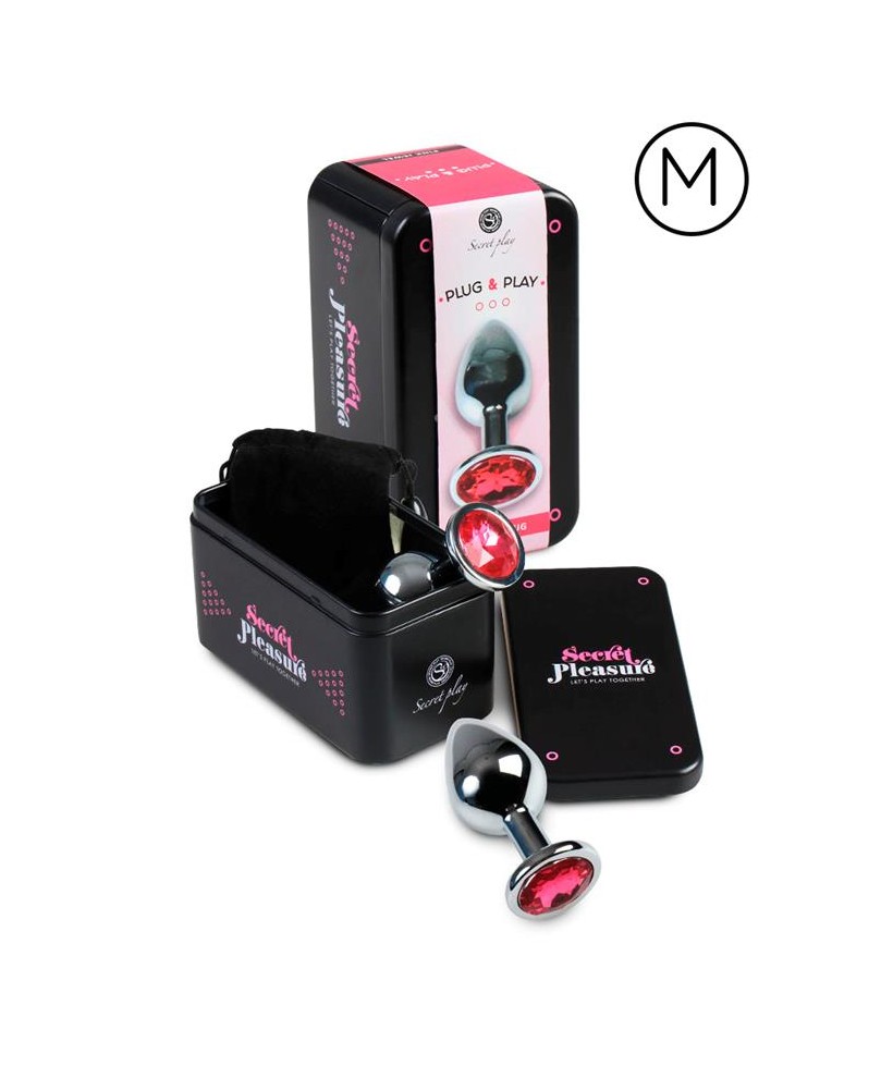 Plug Anal Talla M Fucsia