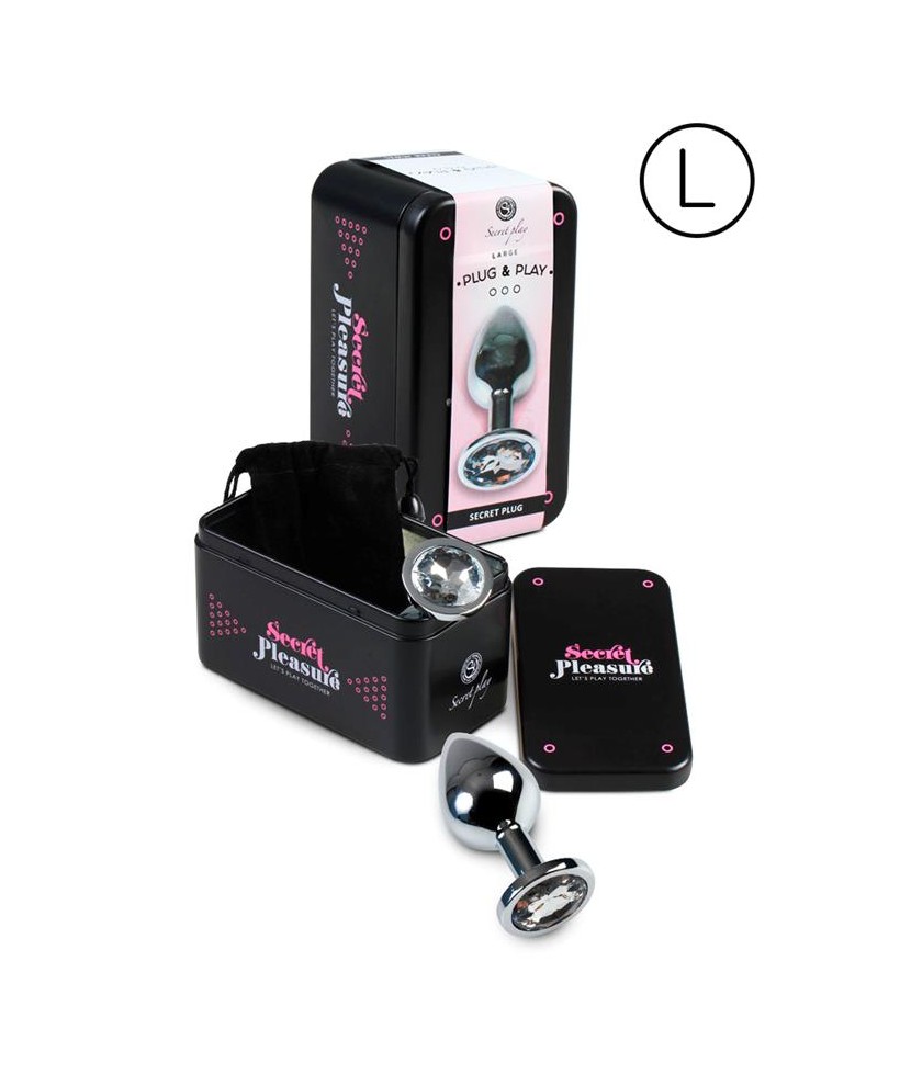 Plug Anal Talla L Transparente