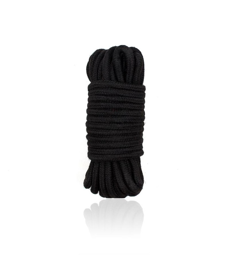 Cuerda de Bondage de Algodon 5 Metros Negro Cuerda de Bondage de Algodon 5 Metros Negro