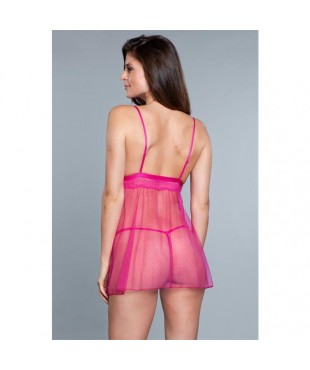 Hailey Babydoll Fuchsia Talla S