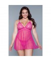 Hailey Babydoll Fuchsia Talla S