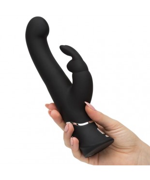 Vibrador G Spot Stroker Rabbit Negro Vibrador G Spot Stroker Rabbit Negro