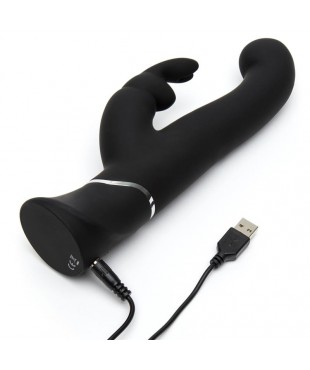 Vibrador G Spot Stroker Rabbit Negro Vibrador G Spot Stroker Rabbit Negro