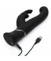 Vibrador G Spot Stroker Rabbit Negro