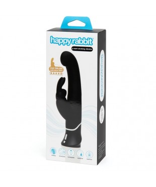 Vibrador G Spot Stroker Rabbit Negro Vibrador G Spot Stroker Rabbit Negro