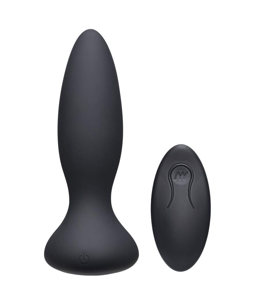 Plug Anal Control Remoto Vibe Adventurous Negro Plug Anal Control Remoto Vibe Adventurous Negro