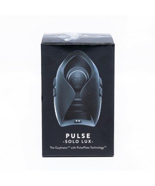 Masturbador Masculino Pulse Solo Lux Negro Masturbador Masculino Pulse Solo Lux Negro