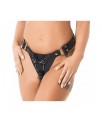 Arnes Ajustable de Cuero con 3 Anillos