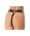 Arnes Ajustable de Cuero con 3 Anillos