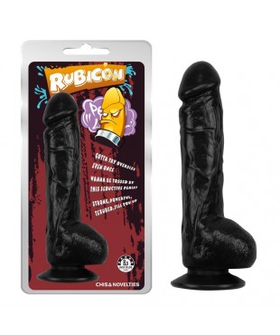 Dildo Orgasm Stealer 23 x 4.1 cm Negro