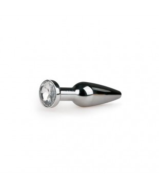 Plug de Aluminio No. 9 - Plata / Transparente