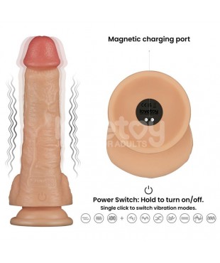 Arnes con Dildo con Vibracion 8 Arnes con Dildo con Vibracion 8