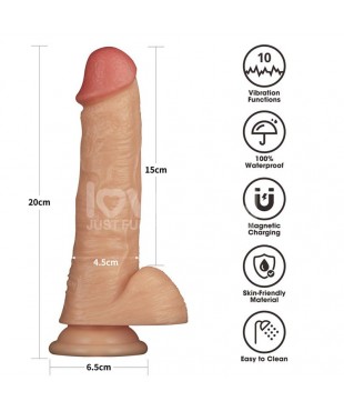 Arnes con Dildo con Vibracion 8 Arnes con Dildo con Vibracion 8